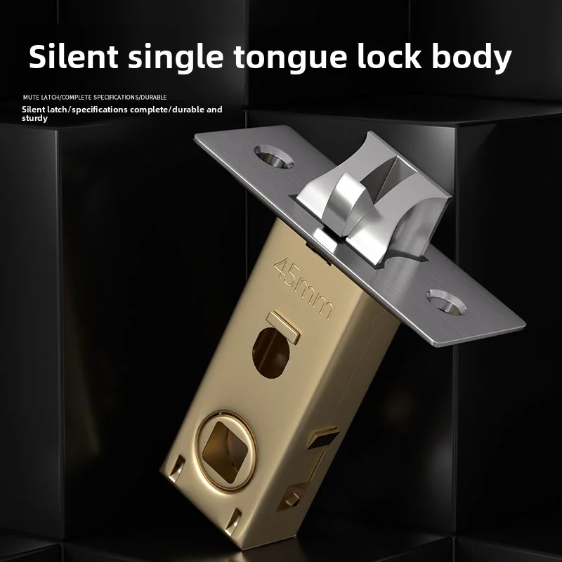 Universal Furniture Hardware - Cuerpo de Cerradura Metálica para Baño,