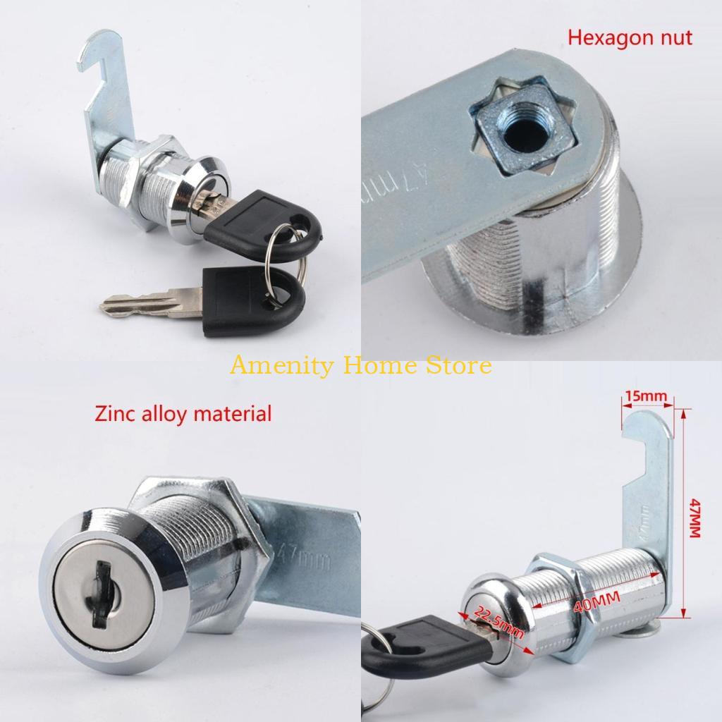 Furniture Hardware Cam Lock - Cerradura para buzón correo aleación F26C,
