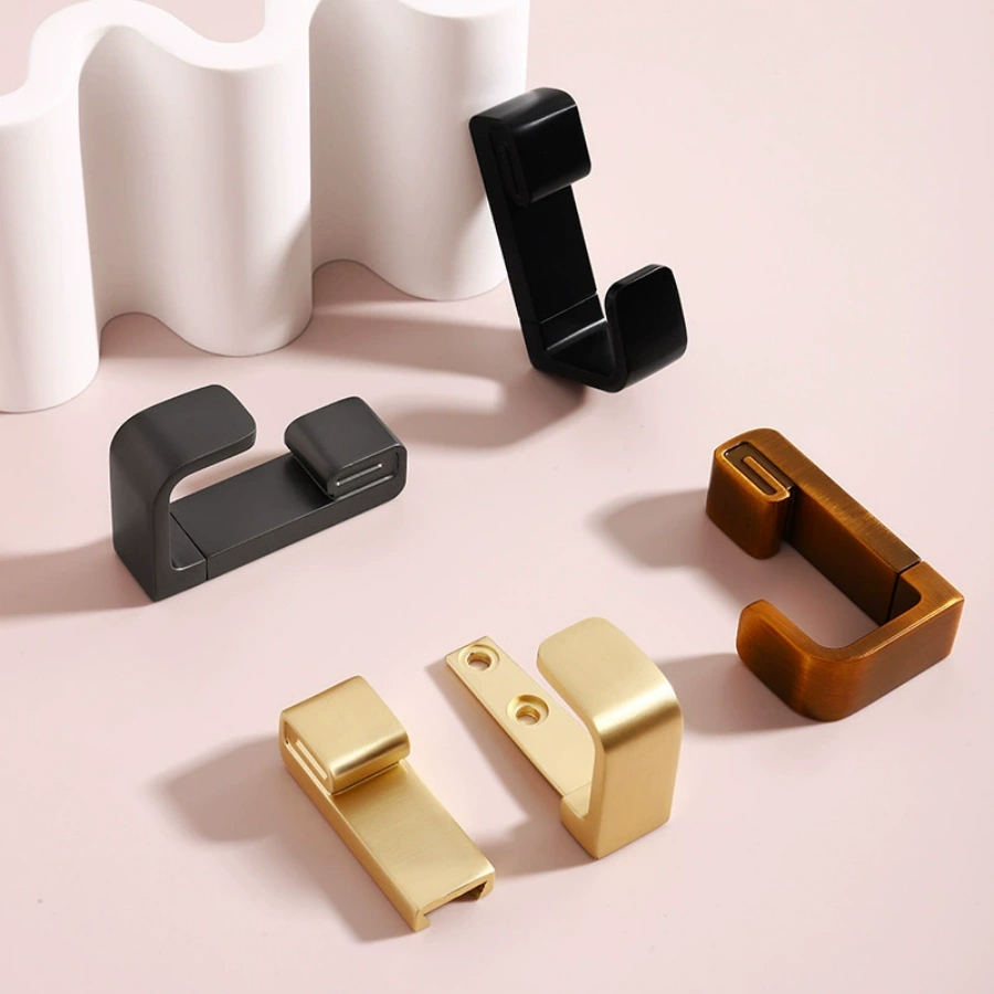 Furniture And Hardware - Perchas modernas minimalistas de aleación de