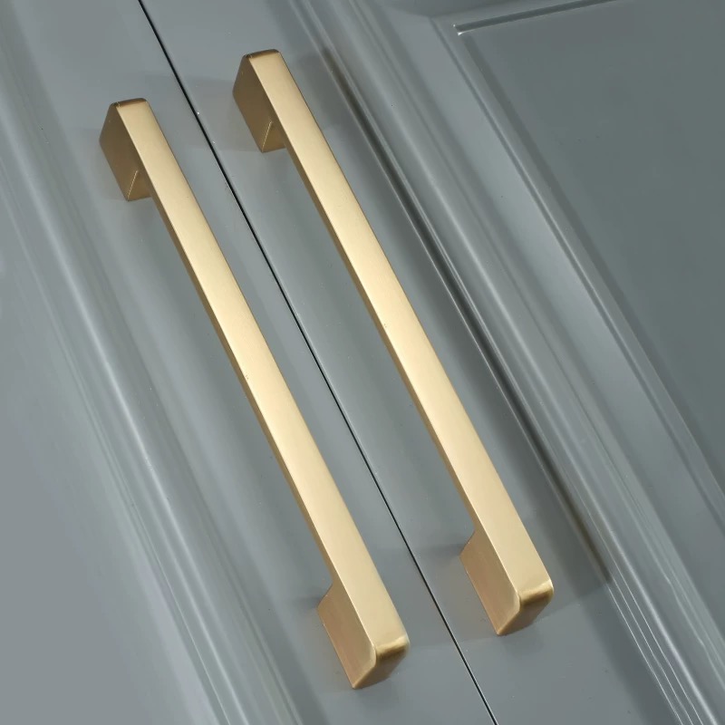 Drawer Pull Gold - Herrajes para armarios y cajones de