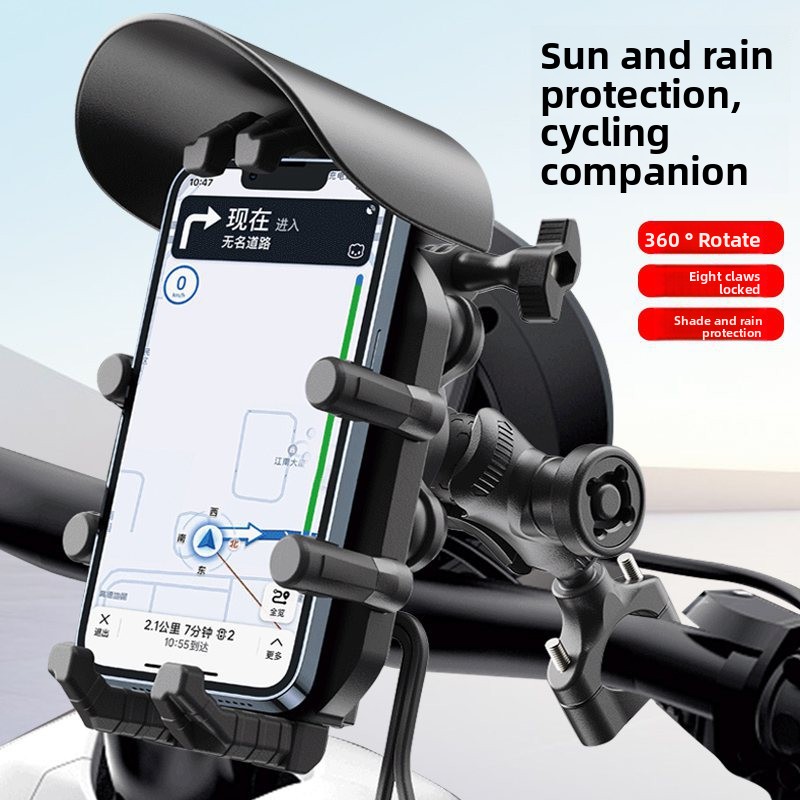 Universal Furniture Hardware - Nuevo Soporte para Teléfono de Motocicleta,