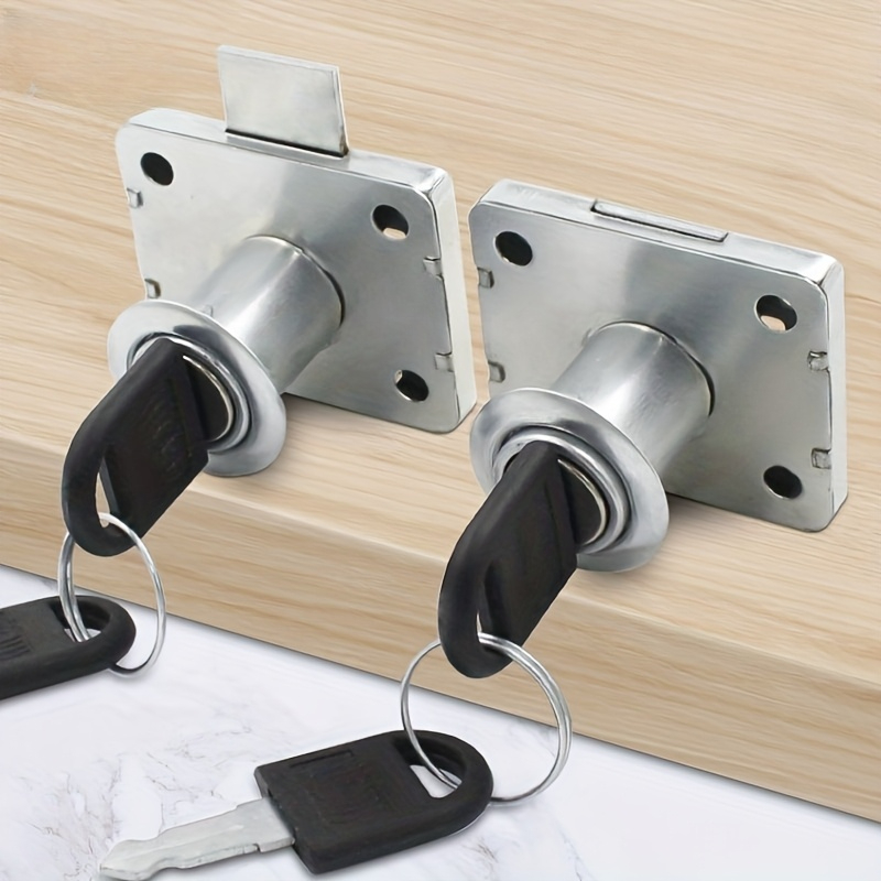 Furniture Hardware Cam Lock - Cerradura de Cajón para Armario, Cerraduras