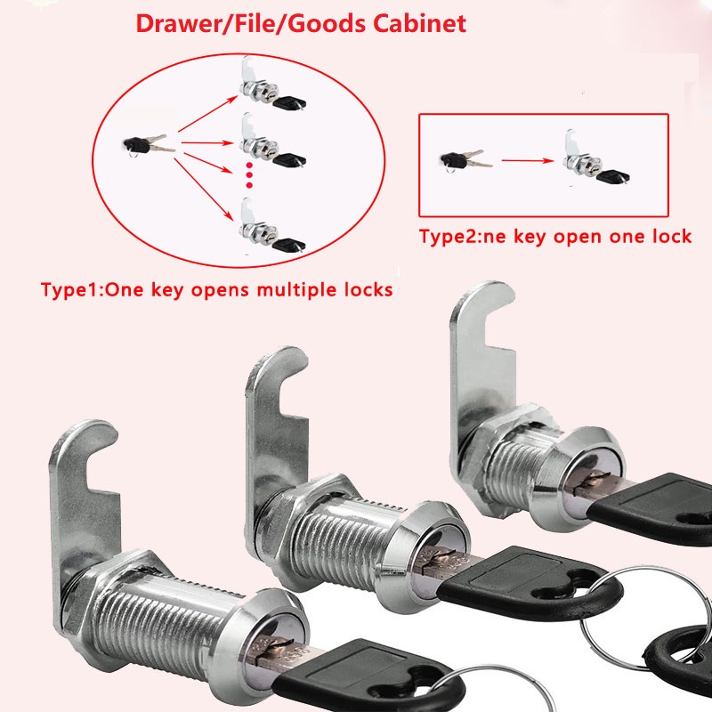 Cerraduras para archivadores/p - Furniture Hardware Cam Lock reseña y precio