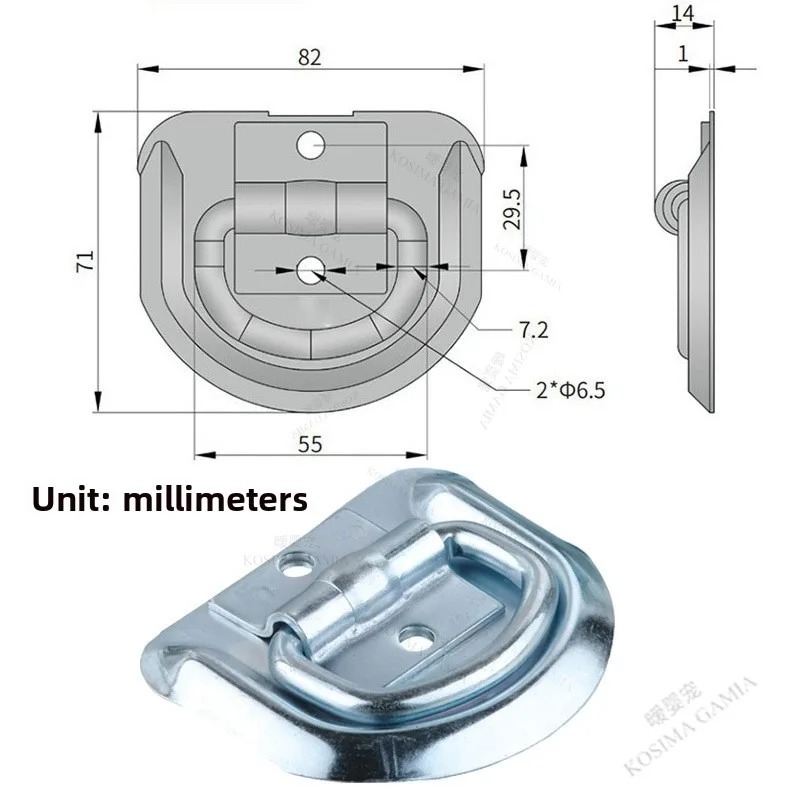Anillo de Acero Universal para - Universal Furniture Hardware reseña y precio