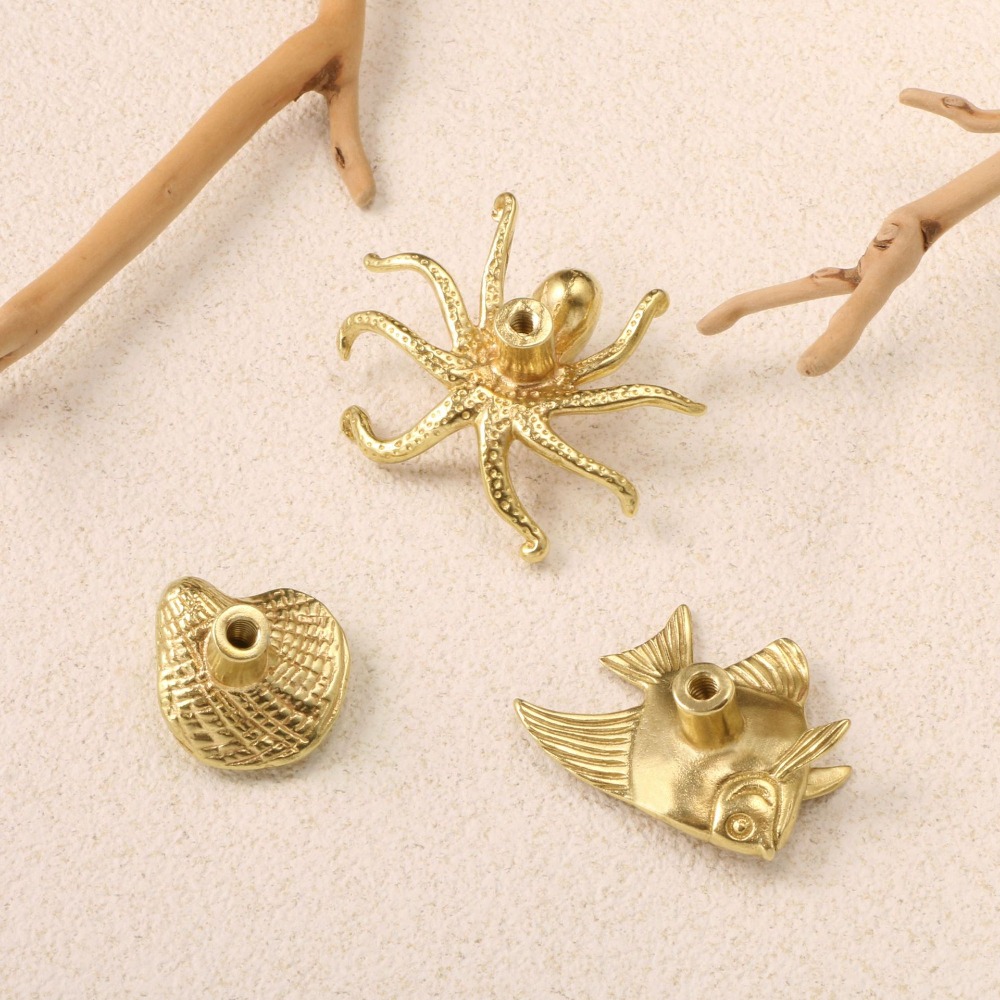 Tiradores de Latón con Diseño  - Drawer Pull Gold reseña y precio