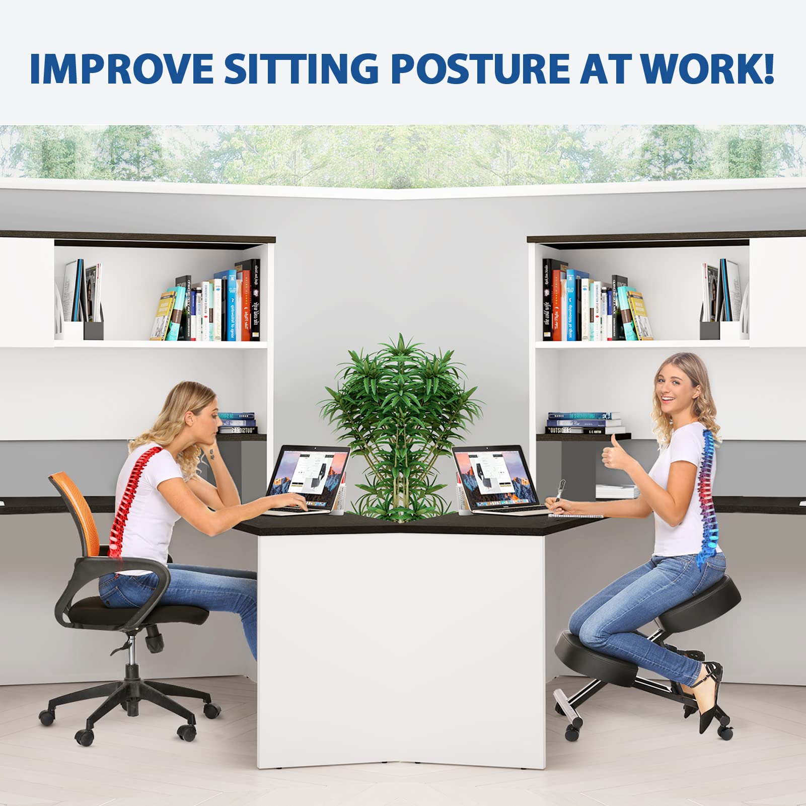 Silla Ergonómica para Arrodill - Home Furniture & Hardware Trading reseña y precio