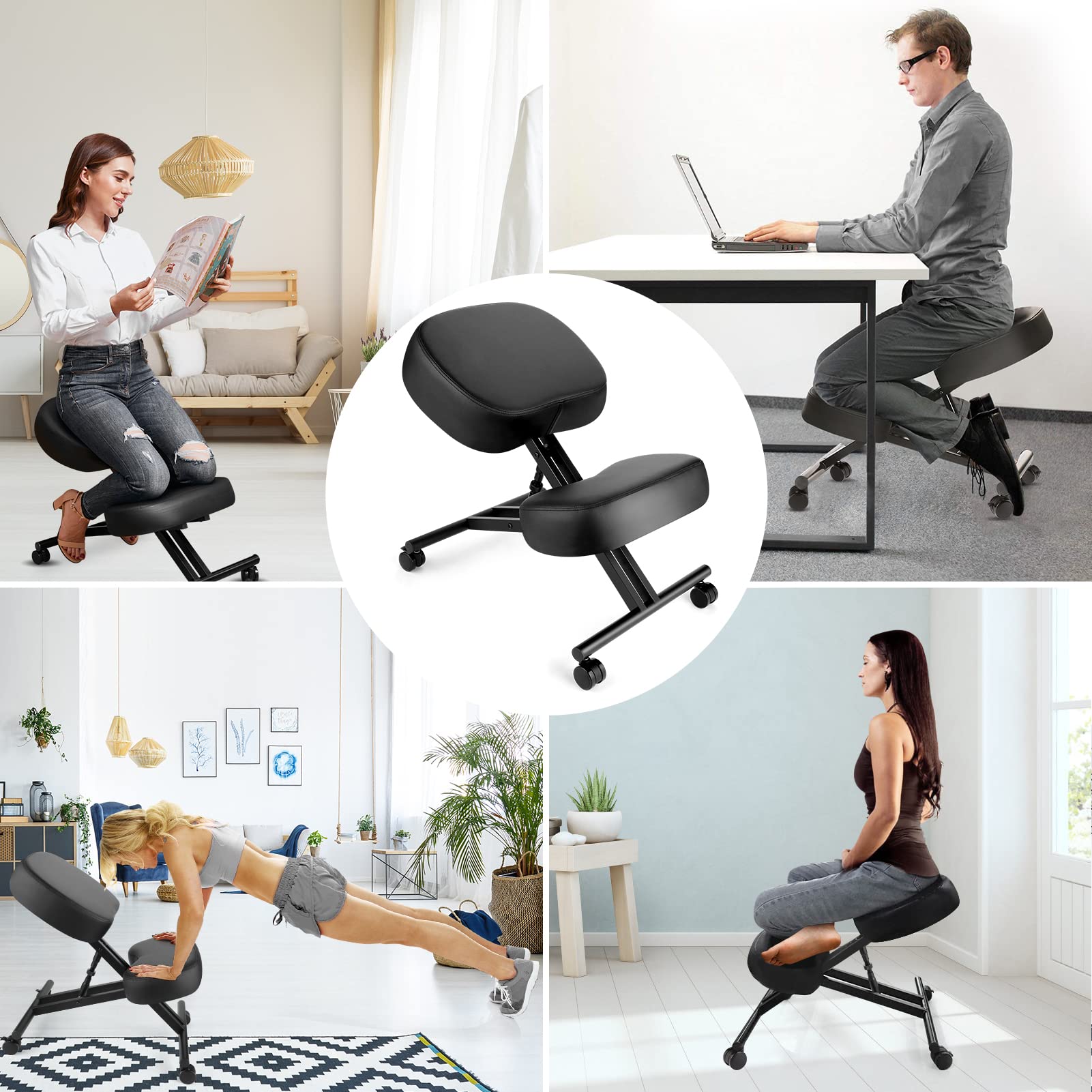 Silla Ergonómica para Arrodill - Home Furniture & Hardware Trading reseña y precio