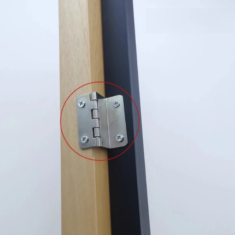 4 bisagras metálicas plateadas - Furniture And Hardware reseña y precio
