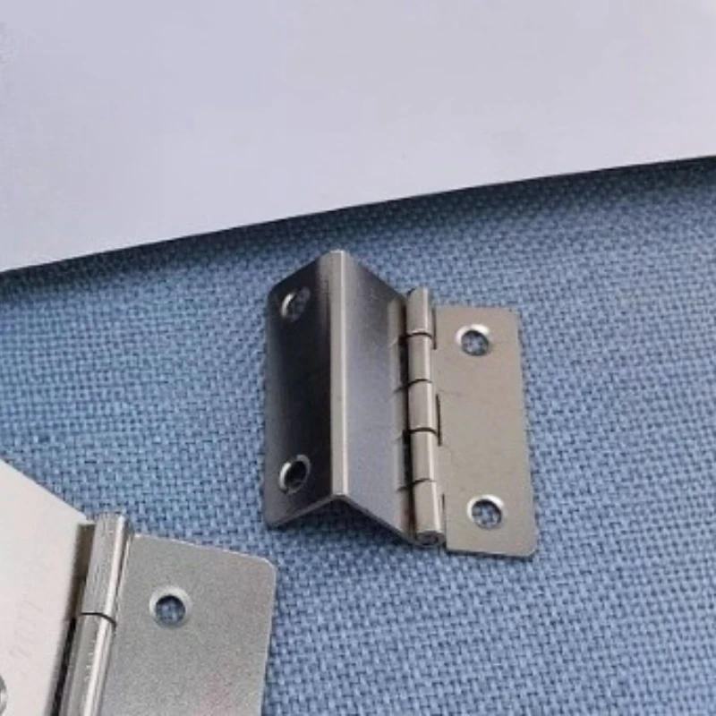 4 bisagras metálicas plateadas - Furniture And Hardware reseña y precio