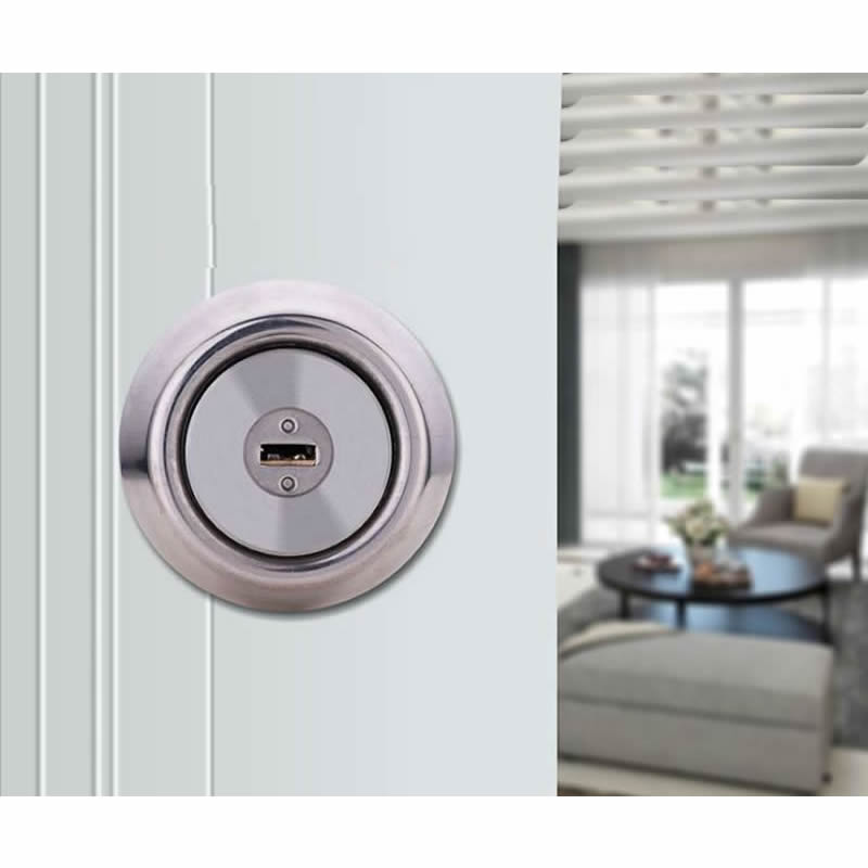 Cerradura de seguridad de cobr - Universal Furniture Hardware reseña y precio