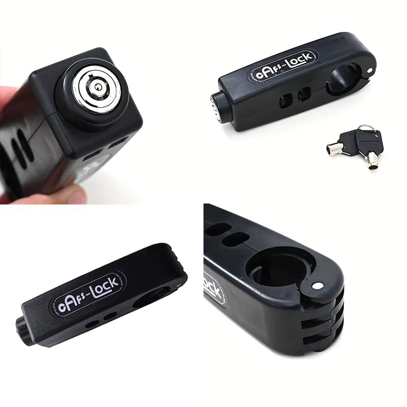 Bloqueo de manillar de motocic - Universal Furniture Hardware reseña y precio
