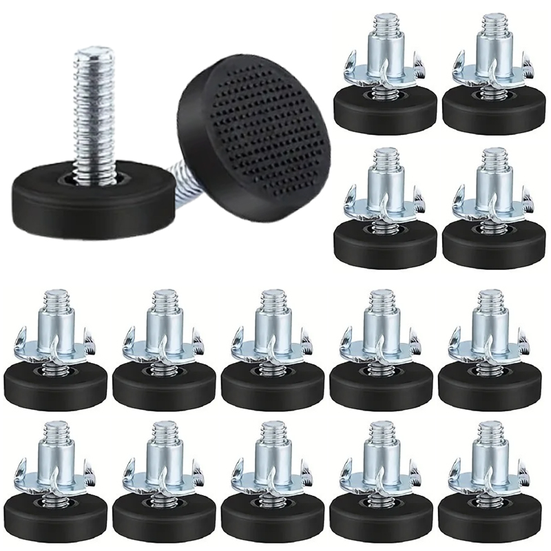 Almohadillas para pies ajustab - Furniture Leveling Hardware reseña y precio