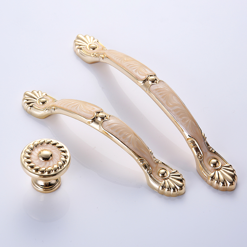 YM manija europea cajón armari - Drawer Pull Gold reseña y precio