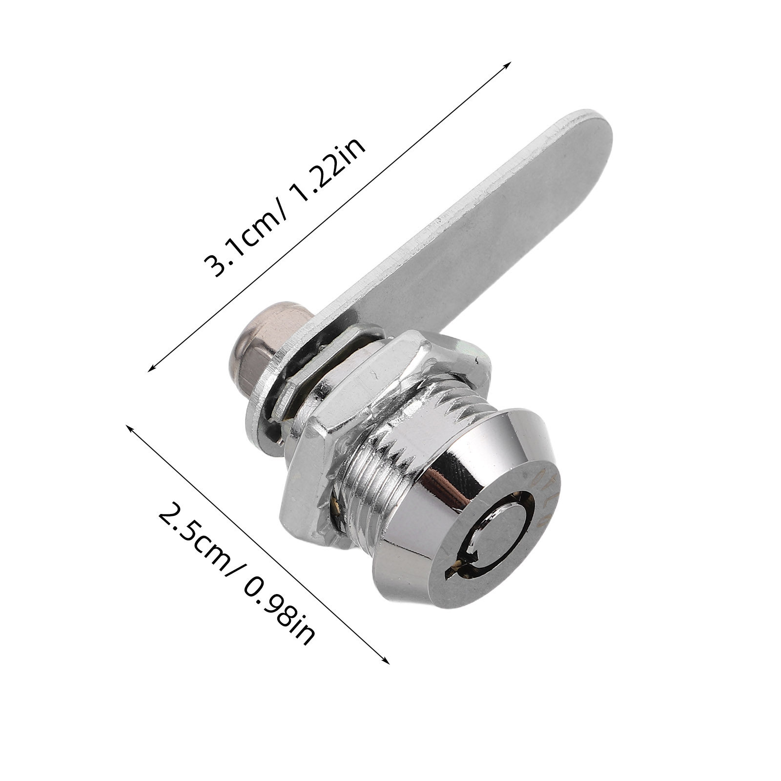 Juego de 1 cerradura de leva d - Furniture Hardware Cam Lock reseña y precio