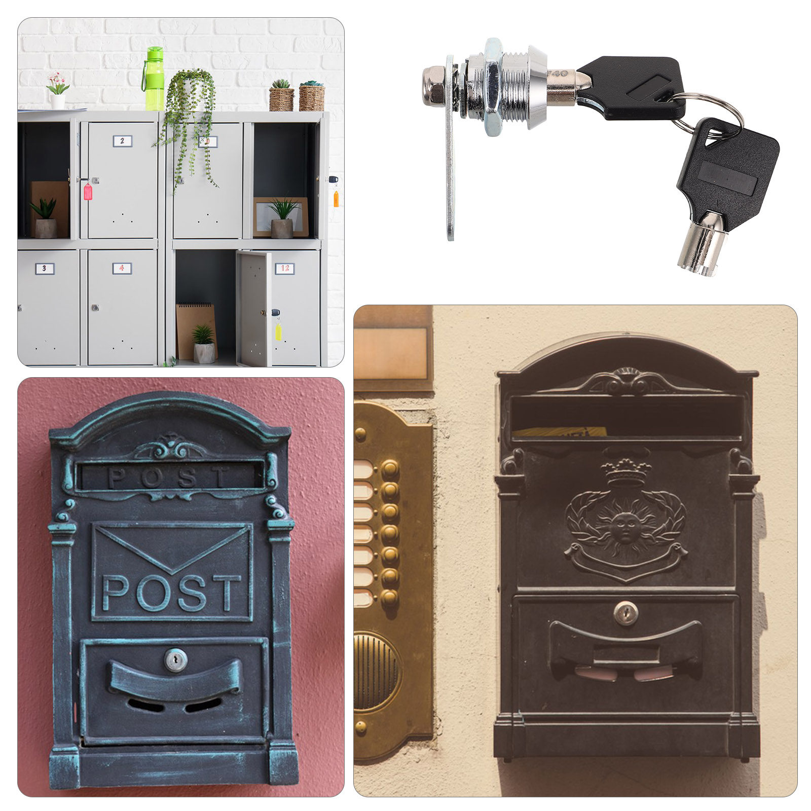 Juego de 1 cerradura de leva d - Furniture Hardware Cam Lock reseña y precio