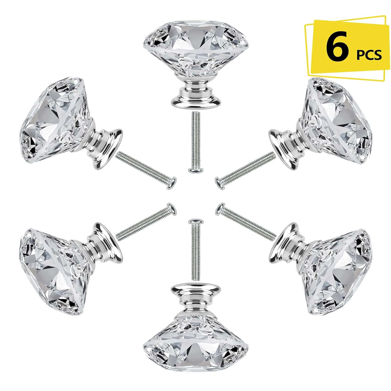 Juego de 6 Perillas Redondas d - Furniture Hardware Suppliers reseña y precio