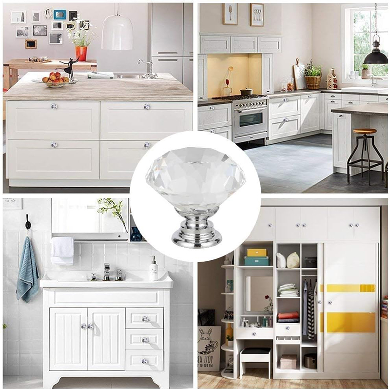 Juego de 6 Perillas Redondas d - Furniture Hardware Suppliers reseña y precio