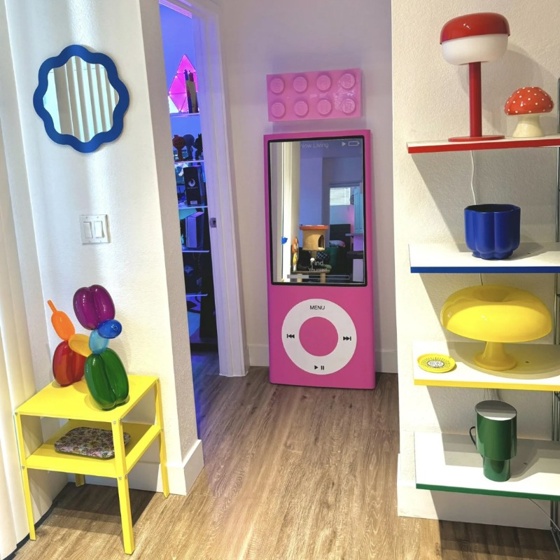 Espejo retro de cuerpo entero  - Furniture Hardware Shop reseña y precio