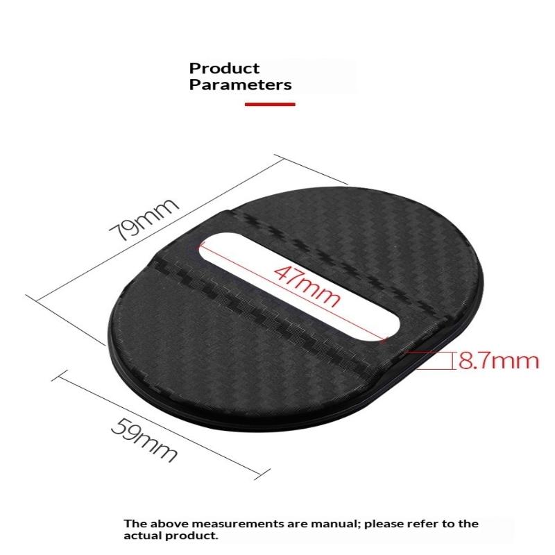4 Cubiertas de Fibra de Carbon - Universal Furniture Hardware reseña y precio